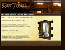 Tablet Screenshot of cafe-tratsch.com